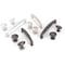 Elements 96 mm Center-to-Center Brushed Oil Rubbed Bronze Rope Detailed Lindos Cabinet Pull Z115-96DBAC - alternate 2